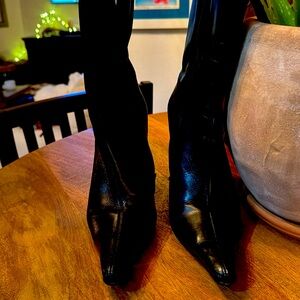 Steve Madden Black Heeled Boots